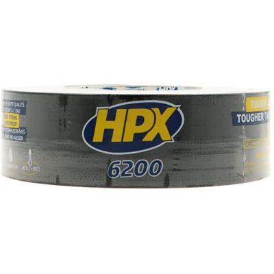 HPX 441318 Duct Tape 6200 Black 48 mm x 50 m HPX 441318 Duct Tape 6200 Black 48 mm x 50 m