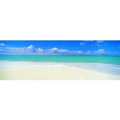KOMAR Deserted Beach Bunt Wallpaper - Wallpaper KOMAR Deserted Beach Bunt Wallpaper - Wallpaper