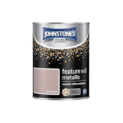 Johnstone's - Feature Wall - Rose Gold - 1.25l - Paint Johnstone's - Feature Wall - Rose Gold - 1.25l - Paint