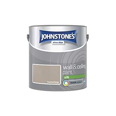 Johnstone's - Silk Emulsion - Toasted Beige - 2.5L - Paint Johnstone's - Silk Emulsion - Toasted Beige - 2.5L - Paint