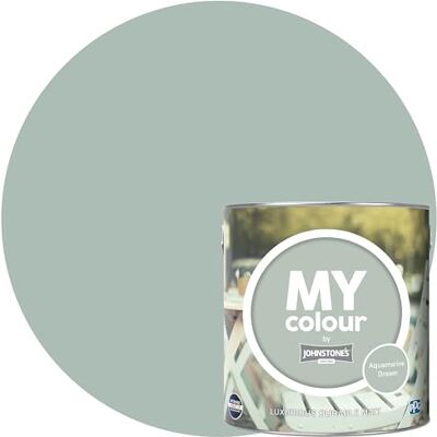 Johnstone's MY colour by Luxurious Durable Matt Aquamarine Dream Colour Intense Technology 2.5L Johnstone's MY colour by Luxurious Durable Matt Aquamarine Dream Colour Intense Technology 2.5L