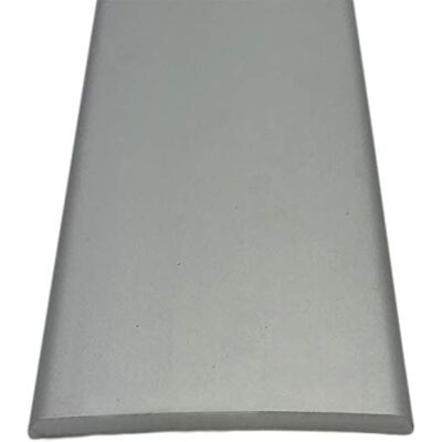 Grandismo ® Prestige Stick-Down Cover Strip 37mm Width Tile/Wood/Laminate/Lino Joins a Gap Flooring Threshold Plate Trim Metal Floor Door Bar Matt Silver Grandismo ® Prestige Stick-Down Cover Strip 37mm Width Tile/Wood/Laminate/Lino Joins a Gap Flooring Threshold Plate Trim Metal Floor Door Bar Matt Silver