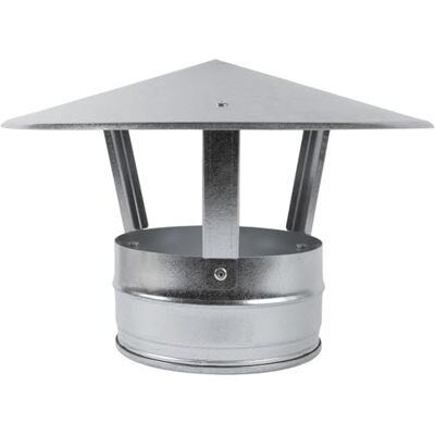 Vent Systems 150 mm / 6" Inch Galvanized Steel Roof Vent Cowl Pipe Cap for All-Seasons Stove Pipe Cover with Hat Pipe Top for Chimney, Stove, Fireplace, Boiler Rain Protector Pipe Insulation Vent Systems 150 mm / 6" Inch Galvanized Steel Roof Vent Cowl Pipe Cap for All-Seasons Stove Pipe Cover with Hat Pipe Top for Chimney, Stove, Fireplace, Boiler Rain Protector Pipe Insulation