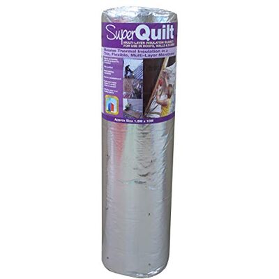 Ashbrook Roofing YBS Superquilt Multi-foil 19 Layers Thermal Insulation 1.5m x 10m Ashbrook Roofing YBS Superquilt Multi-foil 19 Layers Thermal Insulation 1.5m x 10m