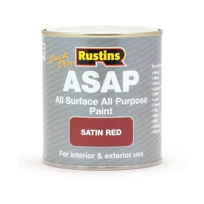 Rustins - ASAP - Red - 1L - Paint Rustins - ASAP - Red - 1L - Paint