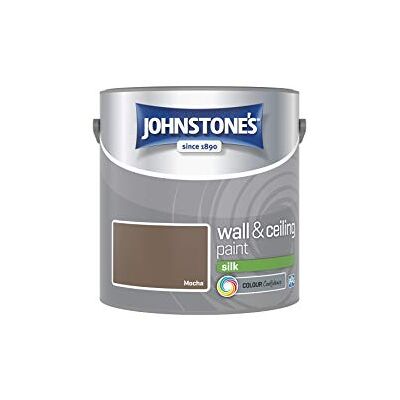 Johnstones - Silk Emulsion - Mocha - 2.5L - Paint Johnstones - Silk Emulsion - Mocha - 2.5L - Paint