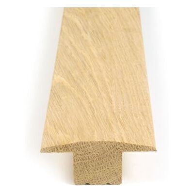 Ambience Hardwood Flooring Solid Oak 18mm T Section Door Bar Threshold Moulding 900mm Trim Un Finished can be Stained a Different Colour Oak Ambience Hardwood Flooring Solid Oak 18mm T Section Door Bar Threshold Moulding 900mm Trim Un Finished can be Stained a Different Colour Oak