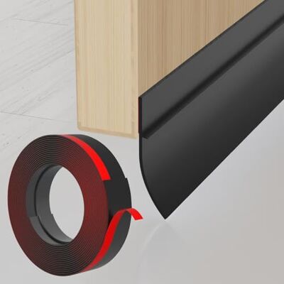 Maudzlan Draught Excluder for Doors 236 Inch Self-Adhesive Strip Seal and Save Tape Maudzlan Draught Excluder for Doors 236 Inch Self-Adhesive Strip Seal and Save Tape