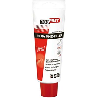 Toupret Interior Ready Mixed Filler Red Tube 330 gram Toupret Interior Ready Mixed Filler Red Tube 330 gram
