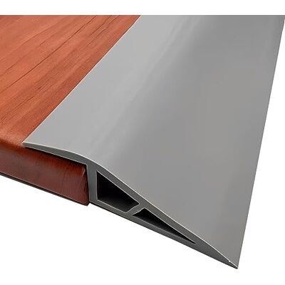 EaseInstall Door-Threshold-Strips 36 inch, Threshold 0.7''~0.8'', Floor Transition Strip Threshold for Doorways, Edge-Reducer Vinyl-Transition-Strip for Door/Tile/Floor (Grey) EaseInstall Door-Threshold-Strips 36 inch, Threshold 0.7''~0.8'', Floor Transition Strip Threshold for Doorways, Edge-Reducer Vinyl-Transition-Strip for Door/Tile/Floor (Grey)