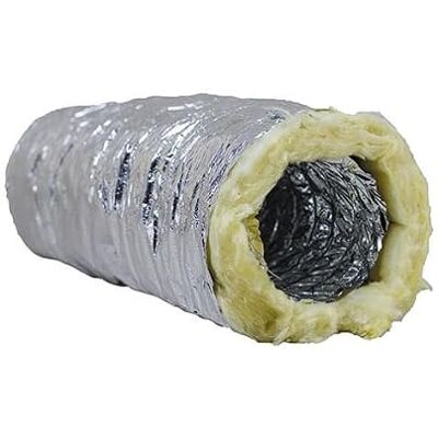 Airflow 152mm X 10M Insulated Aluminium Flexible Ducting Airflow 152mm X 10M Insulated Aluminium Flexible Ducting