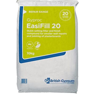 British Gypsum Gyproc Easi-Fill 20 Filler & Finish 10kg 5200572343 British Gypsum Gyproc Easi-Fill 20 Filler & Finish 10kg 5200572343