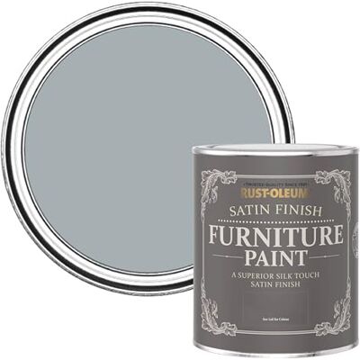 Rust-Oleum Mineral Grey Satin Furniture Paint - Furniture Paint Rust-Oleum Mineral Grey Satin Furniture Paint - Furniture Paint