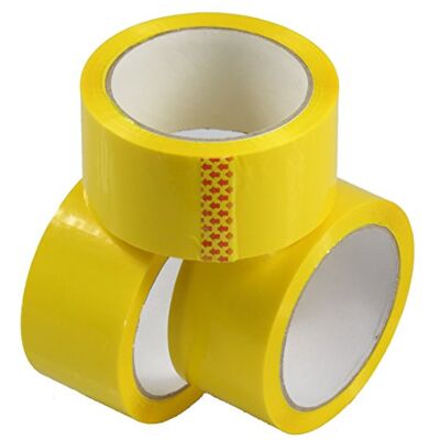 Triplast 48 mm x 66 m Low Noise Packing Parcel Tape Yellow (Pack of 24) Triplast 48 mm x 66 m Low Noise Packing Parcel Tape Yellow (Pack of 24)