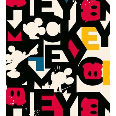 Komar Disney IADX5-054 Non-Woven Photo Wallpaper with Mickey Mixup Design 250 x 280 cm (Width x Height) Komar Disney IADX5-054 Non-Woven Photo Wallpaper with Mickey Mixup Design 250 x 280 cm (Width x Height)