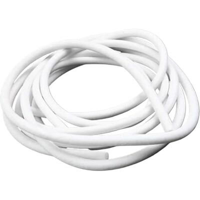 ZDUUONGY Silicone Foam Seal Weather Strip, VMQ Silicone Rubber Seal Strip Round Solid Cord Milk White Multiple Sizes(Dia. 30mm(1meter)) ZDUUONGY Silicone Foam Seal Weather Strip, VMQ Silicone Rubber Seal Strip Round Solid Cord Milk White Multiple Sizes(Dia. 30mm(1meter))