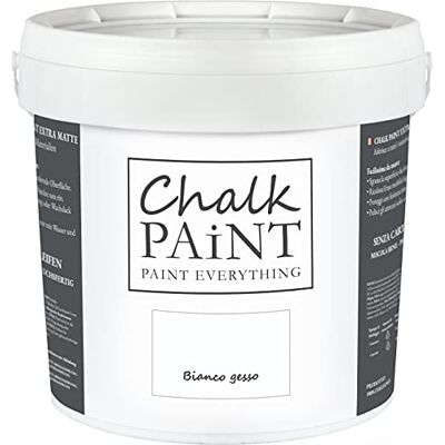 Chalk Paint Everything - Bianco gesso - 5L - extra opaca - Paint Chalk Paint Everything - Bianco gesso - 5L - extra opaca - Paint