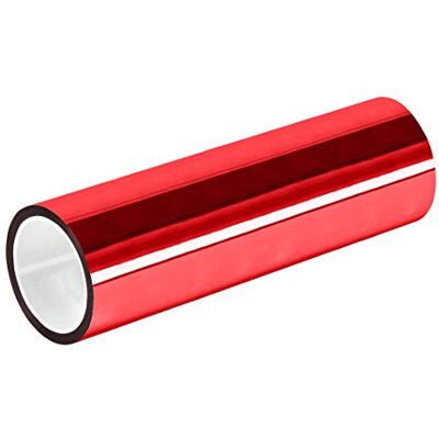 TapeCase TC830 22" X 72YD-RED Red Metalized Polyester/Acrylic Adhesive Film Tape, 0.002" Thick, 72 yd. Length, 22" Width, 1 Roll TapeCase TC830 22" X 72YD-RED Red Metalized Polyester/Acrylic Adhesive Film Tape, 0.002" Thick, 72 yd. Length, 22" Width, 1 Roll