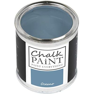 Recolor Chalk Paint Oceano - Extra Matte, 250ml - Paint for Furniture & Walls Recolor Chalk Paint Oceano - Extra Matte, 250ml - Paint for Furniture & Walls