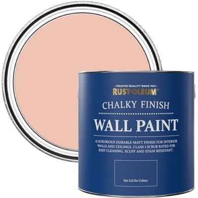 Rust-Oleum Pink Matt Emulsion Wall Paint Coral 2.5L Rust-Oleum Pink Matt Emulsion Wall Paint Coral 2.5L