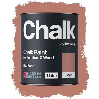 Hemway - Red Sand Chalk Paint - Chalky Matt Finish - Paint Hemway - Red Sand Chalk Paint - Chalky Matt Finish - Paint