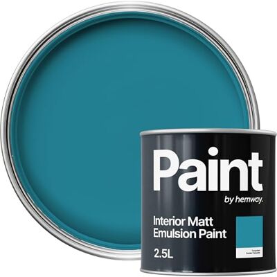 Hemway - Persian Turquoise - Matte - Interior Paint Hemway - Persian Turquoise - Matte - Interior Paint