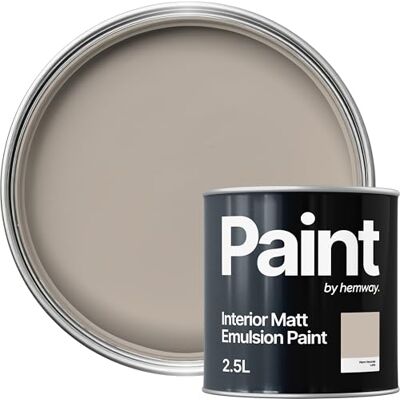 Hemway - Interior Acrylic Water-Based Eco Paint - Latte - Matte - Paint Hemway - Interior Acrylic Water-Based Eco Paint - Latte - Matte - Paint