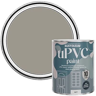 Rust-Oleum Brown uPVC Door and Window Paint in Matt Finish Whipped Truffle 750ml Rust-Oleum Brown uPVC Door and Window Paint in Matt Finish Whipped Truffle 750ml