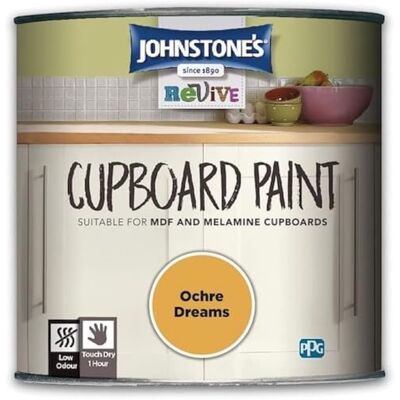 Johnstone's - Revive Cupboard Paint - Ochre Dreams - 750ml - Paint Johnstone's - Revive Cupboard Paint - Ochre Dreams - 750ml - Paint