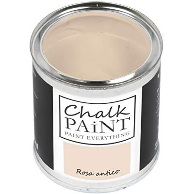 Recolora Rosa Antico Chalk Paint 250ml - Extra Matte Finish for Furniture & Walls Recolora Rosa Antico Chalk Paint 250ml - Extra Matte Finish for Furniture & Walls
