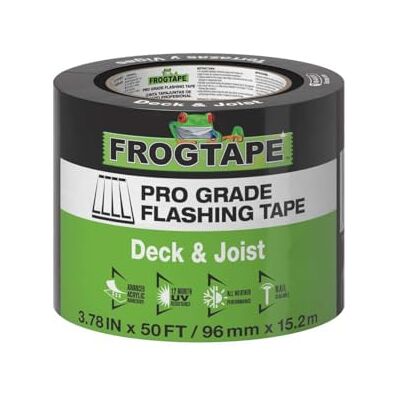 Frog Tape Frogtape Pro Grade Decking & Joist Flashing Tape 96mm x 15.2m Frog Tape Frogtape Pro Grade Decking & Joist Flashing Tape 96mm x 15.2m