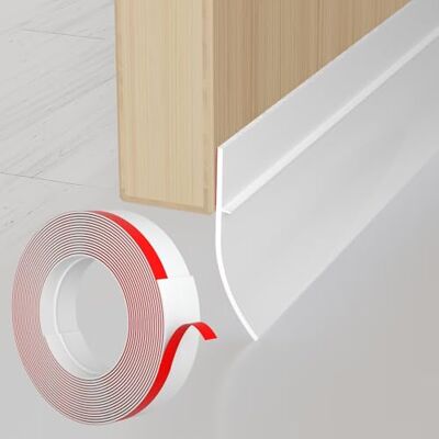 Maudzlan Draught Excluder for Doors 236 Inch Self-Adhesive Strip Seal and Save Tape Maudzlan Draught Excluder for Doors 236 Inch Self-Adhesive Strip Seal and Save Tape