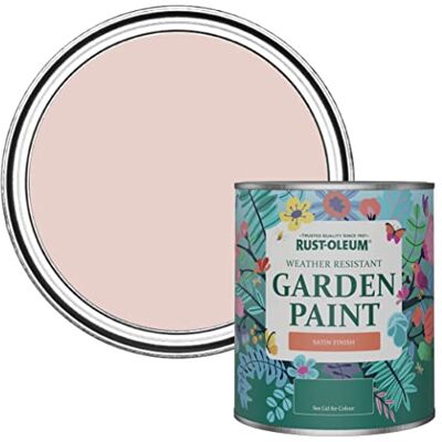 Rust-Oleum Pink Mould-Resistant Garden Paint Satin Finish - Pink Champagne 750ml Rust-Oleum Pink Mould-Resistant Garden Paint Satin Finish - Pink Champagne 750ml