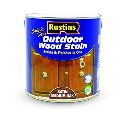 Rustins - ESMO2500 - Medium Oak - 2.5L - Wood Stain Rustins - ESMO2500 - Medium Oak - 2.5L - Wood Stain