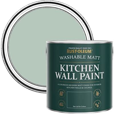 Rust-Oleum - Leaplish 2.5L - Green Washable Kitchen Wall Rust-Oleum - Leaplish 2.5L - Green Washable Kitchen Wall