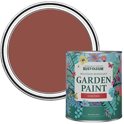Rust-Oleum - Red Mould-Resistant Garden Paint - Fire Brick - Paint Rust-Oleum - Red Mould-Resistant Garden Paint - Fire Brick - Paint