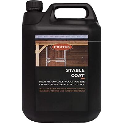 Protek Stable Coat Dark Brown 5 litres Protek Stable Coat Dark Brown 5 litres