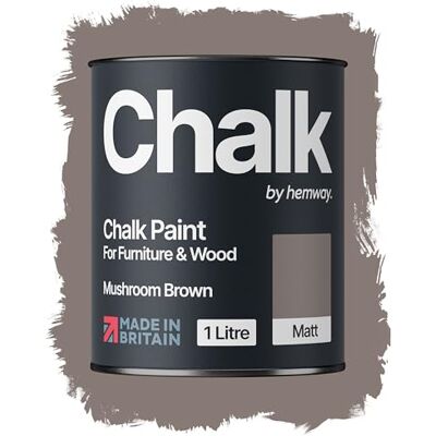 Hemway Mushroom Brown - Chalky Matt Finish - Chalk Paint Hemway Mushroom Brown - Chalky Matt Finish - Chalk Paint