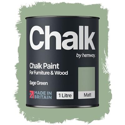 Hemway - Sage Green Chalk Paint - Sage Green - paint Hemway - Sage Green Chalk Paint - Sage Green - paint
