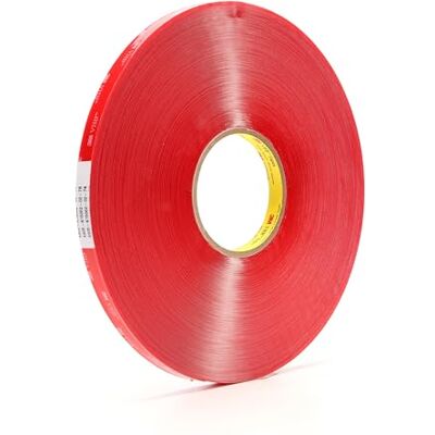 VHB 3M Tape 4905F, Transparent, 19 mm x 66 m, 0.5 mm, 4 Rolls VHB 3M Tape 4905F, Transparent, 19 mm x 66 m, 0.5 mm, 4 Rolls