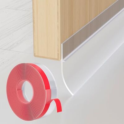 Maudzlan Draught Excluder for Doors 236 Inch Self-Adhesive Strip Seal and Save Tape Maudzlan Draught Excluder for Doors 236 Inch Self-Adhesive Strip Seal and Save Tape