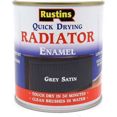 Rustins - Quick Drying Radiator Enamel Satin Rustins - Quick Drying Radiator Enamel Satin