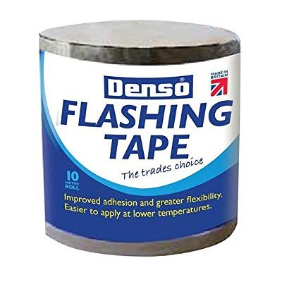 Denso DENFTG100MM Grey Flashing Tape - Flammable Waterproofing Material Denso DENFTG100MM Grey Flashing Tape - Flammable Waterproofing Material