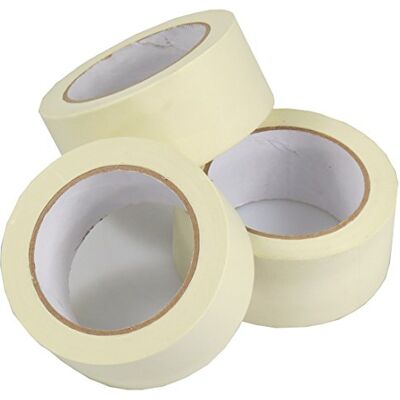 Triplast 50 m 2-Inch Paper Masking Tape (Pack of 12) Triplast 50 m 2-Inch Paper Masking Tape (Pack of 12)