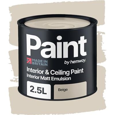 Hemway - Beige Premium Interior - Matte - Eco Water-Based - Paint Hemway - Beige Premium Interior - Matte - Eco Water-Based - Paint