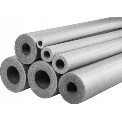 Prostko LTD 2 x 1m Grey Insulation Pipe Foam Lagging Wrap Roll – Copper, Plastic, Steel, Water. (114mm / 20mm) Prostko LTD 2 x 1m Grey Insulation Pipe Foam Lagging Wrap Roll – Copper, Plastic, Steel, Water. (114mm / 20mm)