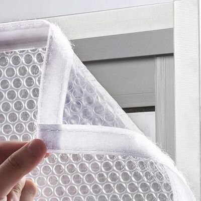 UsefulTools 100x175cm,Window Insulation Kit, Indoor Fit Clear Insulating Shrink Film Draught Excluder Stop Cold Condensation, Secondary Glazing Film to Reduce Heating Costs UsefulTools 100x175cm,Window Insulation Kit, Indoor Fit Clear Insulating Shrink Film Draught Excluder Stop Cold Condensation, Secondary Glazing Film to Reduce Heating Costs