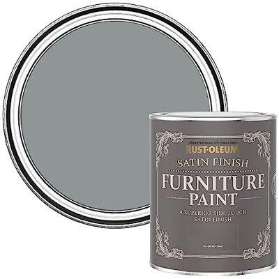 Rust-Oleum - Mid Grey Furniture Paint - Mid Grey - Paint Rust-Oleum - Mid Grey Furniture Paint - Mid Grey - Paint