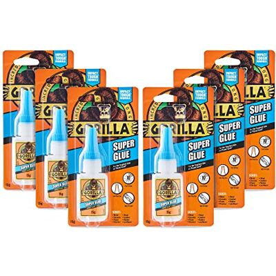 Gorilla - Super Glue 15G - Impact Tough - Adhesive Gorilla - Super Glue 15G - Impact Tough - Adhesive
