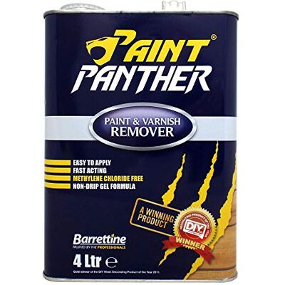 Barrettine Paint Panther Paint and Varnish Remover 4L Barrettine Paint Panther Paint and Varnish Remover 4L